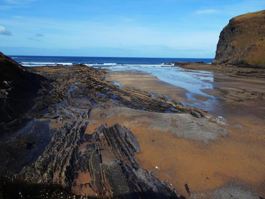 Kallowen Cottage At Crackington Haven, Near Bude And Boscastle, Cornwall Экстерьер фото